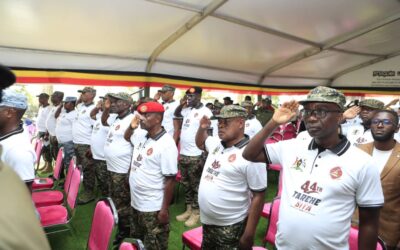 Photos: UPDF Tarehe Sita Celebrations at Ministry of Defence Headquaters