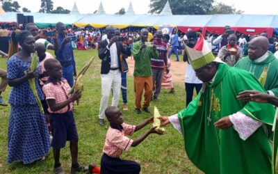 Bishop Wanok Calls for Dialogue on Child Discipline at Annual Pontifical Mission Societies Children’s Event in Otwal.