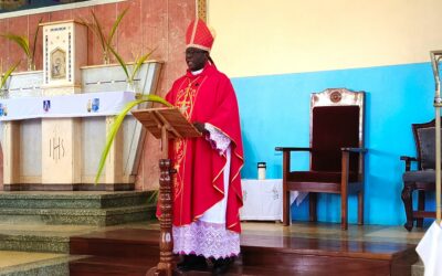Bishop Wanok Calls for Faith, Unity, and Renewal in Palm Sunday Message to Lira Diocese
