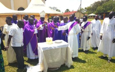 Alenga Parish Handed Over to Diocesan Priests as Fr Haron Ojok Named New Parish Priest